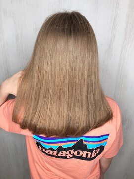 ソース ヘア アトリエ 京橋(Source hair atelier) 【SOURCE】ミルクティーベージュ