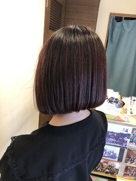 ルクス ヘア パートナー(Luxe HAIR PARTNER) 前下がりワンレングス