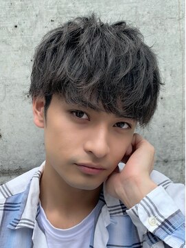 フィフス(fifth) フェザーマッシュ コンマヘア スパイラルパーマ 無造作ヘア