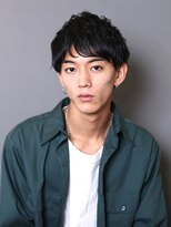 ゴーズゴー 吉祥寺(e)店(go s go)&nbsp;【吉祥寺駅】メンズ ショート マッシュ 束感 黒髪 パーマ