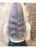 ラベンダーホワイト［magiyhair西部笑］