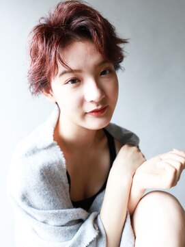 フリップビーアヴェダ(FLIP B AVEDA) 【本八幡FLIP B AVEDA】洗いざらしかきあげマッシュショート