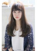 王道清楚！ロングサラサラストレートヘア