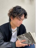 men'sハードパーマ×ストリートウルフ