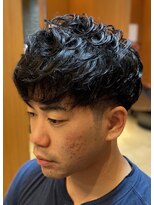 ヘアモード キクチ 銀座店&nbsp;パーマ風コロネマッシュ