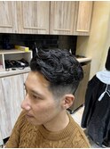 宮城リョータ風パーマ　GROOMERSTOKYO 太田