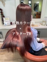 アルル 銀座(alulu) 髪質改善/ピンクブラウン