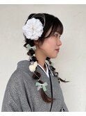 卒業式　ヘアアレンジ