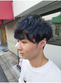 ショートマッシュ (ナチュラルパーマ)