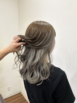 ワタナベ Watanabe美容室 インナーグレー