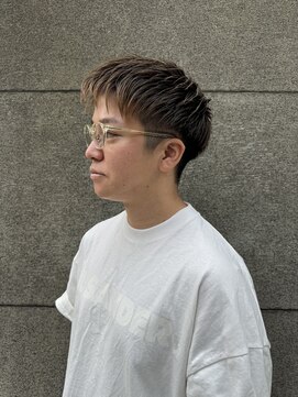 サル(saru) #メンズカット × #グラデーション