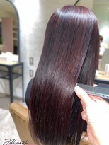 ジル アンク(Jill ankh)&nbsp;《Jillankh 姫路駅前》ピンクパープル　髪質改善カラー　ロング