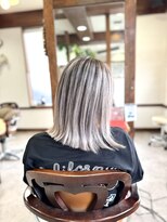 ヤソ(yaso)&nbsp;ホワイトシルバー×  シャドールーツ