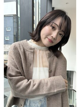 エアー 銀座タワー(AIR) くびれヘア/顔まわりレイヤー