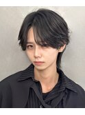 【CARE UMEDA】　ミディアムフェザーウルフ　中尾