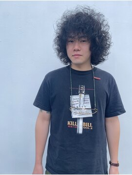 リル(lil.) 【lil.】プードルパーマ　アフロ　パーマスタイル