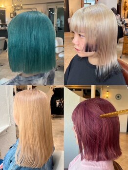ソールガーデン(sol garden)の写真/<立体感×上品な艶感>一人ひとりのスタイルに合わせたハイトーンカラーであなたらしさを表現します。
