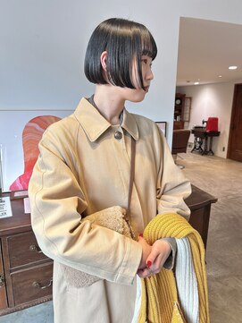 ヘアーアイストゥーレ(HAIR ICI TRE) ボブミニボブリップラインボブショートボブ