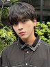 メンズカット＋ニュアンスパーマ＋補修トリートメント￥9900［メンズパーマ］