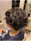メンズショートパーマ