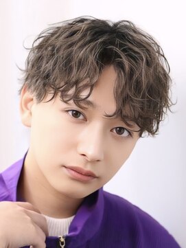 オーシャントーキョーウエスト 心斎橋 (OCEAN TOKYO WEST) 波巻きパーマシースルーセンターパートフェザーパーマ