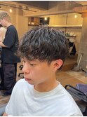 ラフに決まるシャドウパーマ
