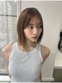 ナチュラルボブ×フェミニンバング（町田）2