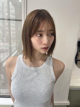 ハニー 町田(HONEY) ナチュラルボブ×フェミニンバング（町田）2