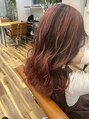 アグ ヘアー リンク 千葉店(Agu hair link) 初めてのレッドバレイヤージュ