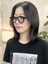 ノード(NODE)&nbsp;栄黒髪垢抜けレイヤーミディアム