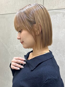 サンド 池袋 2nd(sand) ぱつっとボブ