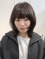 ロンドアンメゾン 原宿(Lond un Maison.)&nbsp;ミニボブレイヤー/レイヤーカット/スモーキーカラー/顔周り/0224