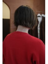 チャプター 問屋町(chapter)&nbsp;髪質改善ミニボブパツっとボブブリーチなし透明感ケアカラー