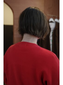 チャプター 問屋町(chapter) 髪質改善ミニボブパツっとボブブリーチなし透明感ケアカラー