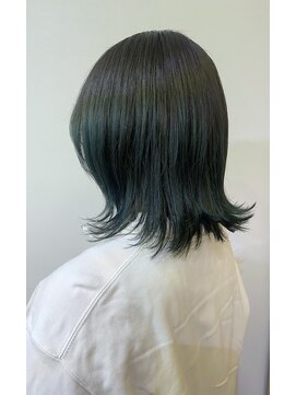 モリオ フロム ロンドン 成増店 【morio成増/一戸】外ハネミディオリーブカラー