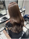 大人透明感カラーは清水におまかせ!ショコラブラウン