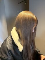 ジュベ(juve.) 大分ミディアムロング顔周りレイヤーカット髪質改善カラー