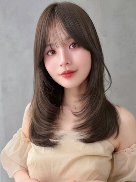セイドット オモテサンドウ(Say. omotesando) Say.ハッシュカットワンホンレイヤーシャギーカット顔周りカット