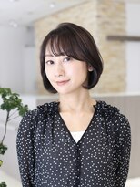 エアー 銀座(air)&nbsp;★岡田有加★似合わせ★銀座★大人上品ショートボブ