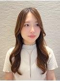 ハニーベージュ/前髪無し/レイヤーカット【青木】SYUK高円寺