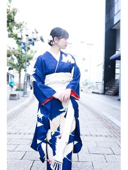 ヘアメイク バースデイ(Hair make Birth Day)の写真/大分市府内で着付けができるサロン/振袖・袴・七五三・結婚式対応/苦しくない着付けと上品ヘアセット