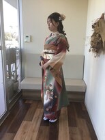 ヘアケアサロンジェー(J)&nbsp;ヘアセットハーフアップ