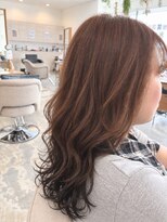 ボンドヘアステージ 良福寺店(BOND hair stage)&nbsp;ヘーゼルナッツブラウン×裾カラー！