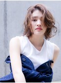 Aimee 外国人風シアーベージュ×リラクシィボブ