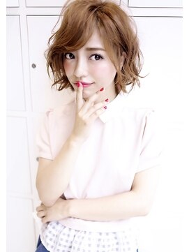 フォルテ 城北店 ゆるふわウェーブ★ショートボブ