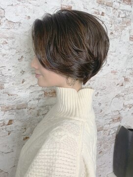 ルーファス 恵比寿 渋谷(Ruufus) 30代大人のエレガントショートボブ【Ruufus恵比寿渋谷】31513