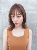 ミィ 表参道(mee.)&nbsp;【mee.】オオニシ　ラベンダーベージュ艶カラー