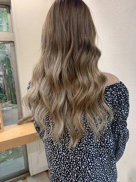 ワエン(WAEN) 【WAEN 横浜 植木】ホワイトベージュバレイヤージュ*