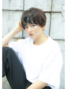 ロンドプロフィール 浦和(Lond profil) 浦和ショートヘアショートカット韓国白髪ぼかし白髪染めボブ