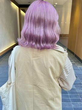 シィーム(cime) アッシュピンク ピンクラベンダー ピンクカラー